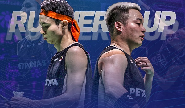 Aaron-Wooi Yik bangkit di set kedua /Foto FB BAM